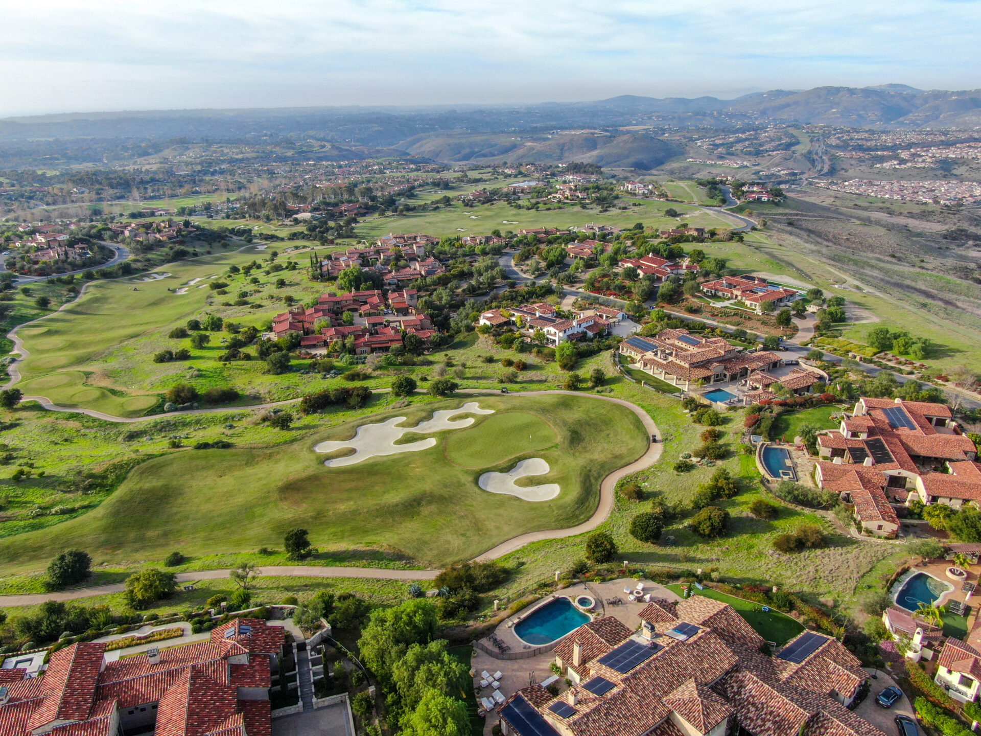 golf course communities around San Diego
